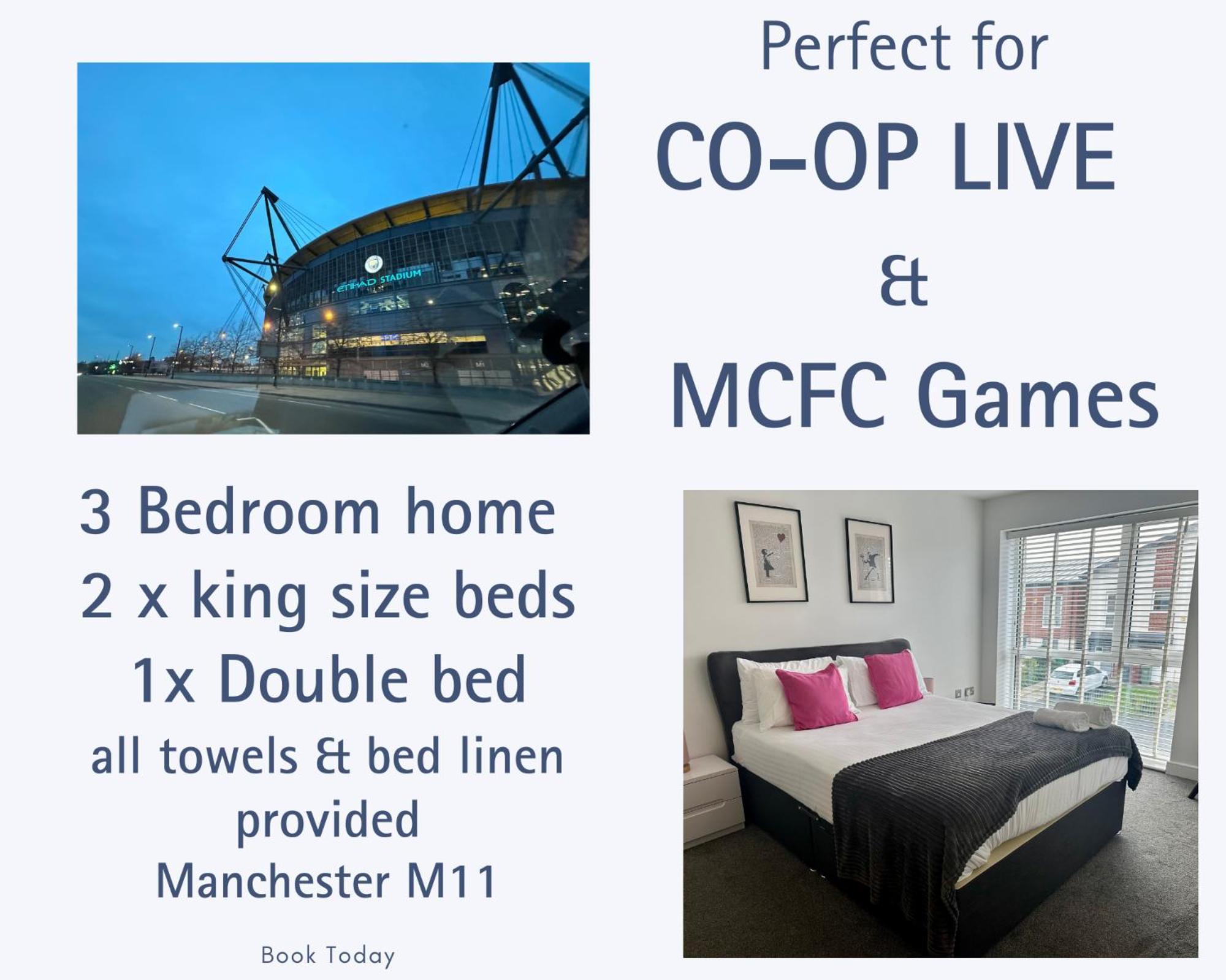 Ao Arena Etihad Gem 6 Guests Villa Манчестър Екстериор снимка